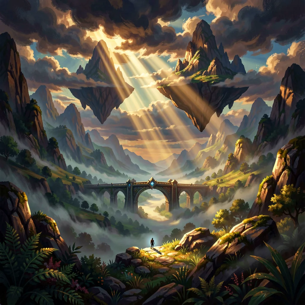 FLUX Epic Fantasy Landscape